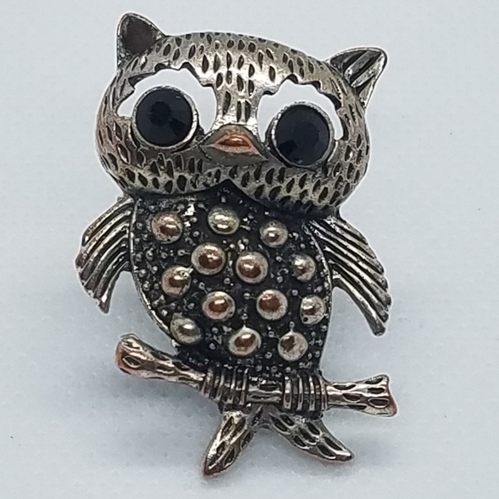 Boho Owl Bird Ring Adjustable